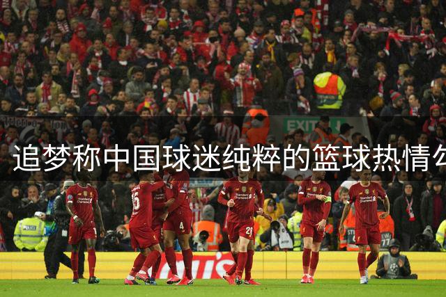 追梦称中国球迷纯粹的篮球热情勾起童年回忆